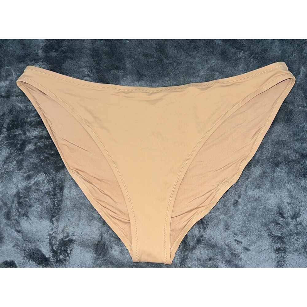 3X skims recycled swim mid coverage bottom OCHRE BB-BRF-3980